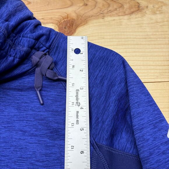 Eddie Bauer Sweater Womens XS Blue Purple Pullover Motion Active Cowl Neck - Picture 7 of 12
